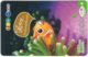 THAILAND C-943 Prepaid 1-2-call/AIS - Cartoon, Animal, Fish - Used - Thaïland