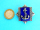 Delcampe - NAVAL ACADEMY OF YUGOSLAVIA NAVY - Large Enamel Breast Badge * Army JNA - JRM Navy Marina Marine Marinha Jugoslawien RR - Army