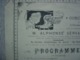 1900 - Programme Concert - Union Des Anciens Elèves De L'Ecole Nr5 - Saint-Gilles - Bruxelles - Programmes