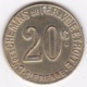 42 - LOIRE. Saint-Etienne. Chemin De Fer à Voie Etroite. 20 Centimes - Frappe Monnaie - Noodgeld