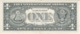 BILLETE DE ESTADOS UNIDOS DE 1 DOLLAR DEL AÑO 1988 A LETRA B NEW YORK  (BANK NOTE) - Biljetten Van De  Federal Reserve (1928-...)