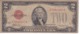 BILLETE DE ESTADOS UNIDOS DE 2 DOLLARS DEL AÑO 1928 D  (BANK NOTE) - Biljetten Van De  Federal Reserve (1928-...)