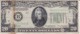 BILLETE DE ESTADOS UNIDOS DE 20 DOLLARS DEL AÑO 1934 A LETRA B NEW YORK  (BANK NOTE) - Biljetten Van De  Federal Reserve (1928-...)