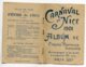 06 NICE 14 Cartes Carnaval 1901 Avec Couverture Désolidarisée   D18 2019 - Carnaval