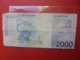 BELGIQUE 2000 FRANCS 1994-2001 CIRCULER - 2000 Francs