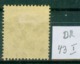 DR 1880  MiNr.  43 I     O / Used  (L790) - Gebraucht
