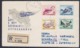 Yugoslavia 1953 Registered Letter With Complete Set Automobile And Motorcycle Races; Michel 724-727 - Lettres & Documents