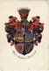 STEMMA - Studentika Wappen Couleurkarte Der Urburschenschaft Um 1820 EHRE FREIHEIT VATERLAND - Vedi Retro - Scuole