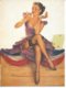 Format 16X22  - DESSIN: Gil ELVGREN ( PIN-UPS - EROTIQUE / NU / NUS / NUE / BAS - COLLANT ) Genre ASLAN - Autres & Non Classés