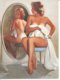 Format 16X22  - DESSIN: Gil ELVGREN ( PIN-UPS - EROTIQUE / NU / NUS / NUE / BAS - COLLANT ) Genre ASLAN - Autres & Non Classés