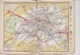 France - Paris Monumental - Road Map With All The Monument - Big Size  + Little Map On Cardboard, A. Leconte Editeur - Cartes Routières