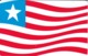 TARJETA DE LIBERIA DE 10 UNITS CON UNA BANDERA (FLAG) NUEVA-MINT - Liberia