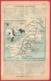 La Guerre Dans L'Afrique Australe. Seconde Guerres Des Boers. Carte De L'Afrique Australe. 1901 - Historical Documents