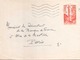 ANDORRE ENVELOPPE DU 2 AOUT 1955 DE ANDORRE LA VIEILLE POUR PARIS - Lettres & Documents