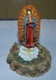 THE FRANKLIN LINT OUR LADY OF GUADALUPE STATUE RÉSINE SOUS CLOCHE EN VERRE TBE - Altri & Non Classificati