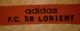 VERITABLE Echarpe FOOTBALL ADIDAS F.C. 59 LORIENT / BE  BON ETAT - Apparel, Souvenirs & Other