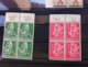 Delcampe - GERMAN EMPIRE 1941-45  12 BLOCKS OF 4 STAMPS - NEW STAMPS - Neufs