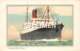 RMS Samaria Cunard Steam Ship - Piroscafi