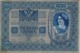 German-Austria 1000 Kronen 1902 (1920), DEUTSCHÖSTERREICH F/VF, P-59a, DAT110a - Austria