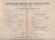 Association Des Anciens Elèves Du Collège De Fontenay Le Comte  Concerts Des 6 Et 7 Décembre 1924 - Programmes