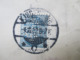 Dänemark 1902 Freimarken Wappen Im Oval Mit Perfin / Firmenlochung Danske Landmandsbank Vekselbank - Lettres & Documents