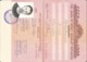 Ukraine  USSR Foreign Passport 1994 Border Stamps Israel Embassy Stamp Passeport  Reisepass Pasaporte - Documenti Storici