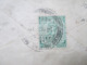 Nepal 1919 India Stamp / Briefmarke Indien Mit Ovalem Stempel Kathmandu - Bhimnagar Toller Und Seltener Beleg! - Népal