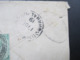 Nepal 1919 India Stamp / Briefmarke Indien Mit Ovalem Stempel Kathmandu - Bhimnagar Toller Und Seltener Beleg! - Népal