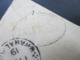 Nepal 1919 India Stamp / Briefmarke Indien Mit Ovalem Stempel Kathmandu - Bhimnagar Toller Und Seltener Beleg! - Nepal