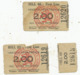 Tickets To Visit Trenches, Hill 60 Near Ypres, From 1920s - Biglietti D'ingresso
