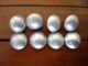 Lot Boutons Argent Militaire Français Année 50' - Cavalerie - Train - Indochine. - Buttons