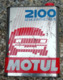 MOTUL 2100 Semi Synthetique Bidon D Huile Ancien En Tole Pour Collection - Voitures