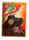 S6474 CARTOLINA FRANCHIGIA CARRO E BANDIERA NON VIAGGIATA - Guerre 1939-45