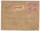 MAROC MOUCHON 10CX4 LETTRE REC C. PERLE GUERCIF 16.4.1917 MAROC POUR ALGERIE - Lettres & Documents