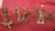 Ancien Jouet Lot De 17 Soldats En Plastique Starlux - Starlux