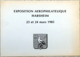 FRANCE 1985 Document Philatélique HABSHEIM Aviatik Pionniers Spengler Jeannin Biplan Reconnaissance 1910 (500 Ex) [GR] - Autres (Air)
