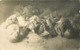 CARTE PHOTO  MILITAIRE  (rare )  Apres L'attaque Au Gaz Allemand En Champagne ( MARNE ) Janvier 1916  Soldats Russes - Guerre 1914-18