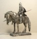 * Tin Soldier ! Horse  Russian  Warrior (scale 1:32 Size ) №2 - Loden Soldaatjes