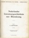 Nederlandse Literatuurgeschiedenis : Cours De Littérature Néerlandaise Du Prof Fr. Barthelemy Athénée De Morlanwelz 1960 - School