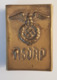 WW2 WWII Nazi Germany Third Reich  Copper Matches Holder NSDAP Rare - Other & Unclassified