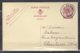 Postkaart Van Solre Sur Sambre Naar Charleroi Nord - 1935-1949 Small Seal Of The State