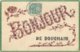 59 - Nord - BOUCHAIN - 59601 - CPA Carte Fantaisie Ancienne Voyagée - Bouchain