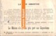 Publicité GEORGES SELLERIN Absinthe Villeneuve-sur-Yonne 89 - Récolte De L'hysope - Scans Recto-verso - Advertising