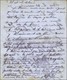 Lettre Autographe D'Alfred Roseleur, Inventeur Des Papillons Des Gravilliers, Adressée à Sa Femme Le 23 Novembre 1870, P - Guerra Del 1870