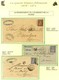 Lot De 11 Lettres Avec Origines Diverses, Londres, Bruxelles, Amsterdam, Mayence, ... Acheminées Par La Suisse. Bel Ense - War 1870