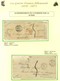 Lot De 11 Lettres Avec Origines Diverses, Londres, Bruxelles, Amsterdam, Mayence, ... Acheminées Par La Suisse. Bel Ense - War 1870