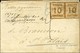 Cachet Encadré Bleu KPR:FELDPOST / RELAIS N° 66 / Als. N° 5 (2) Sur Lettre Avec Texte De Ginecourt Sur Durbion (Vosges)  - War 1870