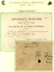 Lot De 3 Lettres Avec Cachets De Franchise Militaire. - TB. - War 1870