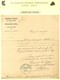 Lot De 2 Lettres + 1 Document De L'armée Des Vosges. - TB. - Guerra Del 1870