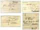 Lot De 15 Lettres De Monaco De 1769 à 1900. - TB. - Sammlungen